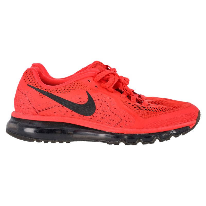 Nike Air Max 2014 Atomic Red Sneakers In Red Nylon